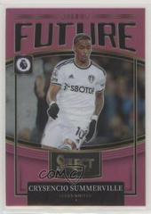 Crysencio Summerville [Pink] #11 Soccer Cards 2022 Panini Select Premier League Future Prices