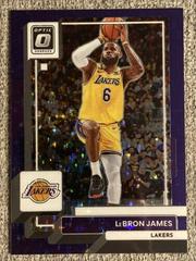 LeBron James [Purple Stars] #116 Basketball Cards 2022 Panini Donruss Optic Prices