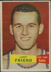 Larry Friend Basketball Cards 1957 Topps Prices