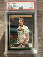Larry Bird [Smiling in Workout Jacket] #33 Basketball Cards 2006 Topps Prices