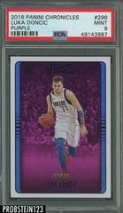 Luka Doncic [Purple] #296 Basketball Cards 2018 Panini Chronicles Prices