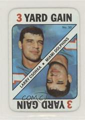 Larry Csonka Football Cards 1971 Topps Game Cards Prices