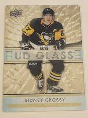 Sidney Crosby [Gold] #GS-3 Hockey Cards 2021 Upper Deck Ovation UD Glass Stars Prices