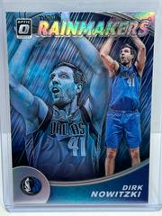 Dirk Nowitzki [Holo] #9 Basketball Cards 2019 Panini Donruss Optic Rainmakers Prices