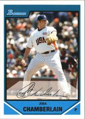 Joba Chamberlain Baseball Cards 2007 Bowman Draft Picks & Prospects Prices