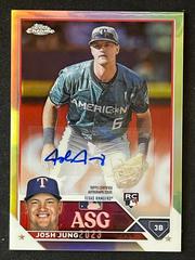 Josh Jung #ASGA-JJ Baseball Cards 2023 Topps Chrome Update All Star Game Autographs Prices