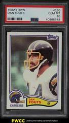 Dan Fouts Football Cards 1982 Topps Prices