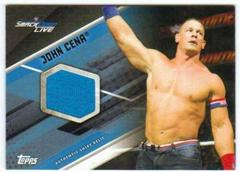 John Cena [Blue] Wrestling Cards 2017 Topps WWE Shirt Relics Prices