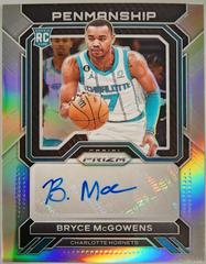 Bryce McGowens [Silver] #RSI-BRY Basketball Cards 2022 Panini Prizm Rookie Signatures Prices