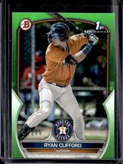 Ryan Clifford [Neon Green] #BP-10 Baseball Cards 2023 Bowman Paper Prospects Prices