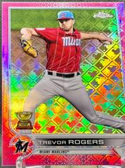 Trevor Rogers [Pink] Baseball Cards 2022 Topps Chrome Logofractor Prices