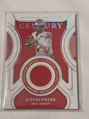 Justin Fields #CM-JF Football Cards 2022 Panini National Treasures Collegiate Century Materials Prices