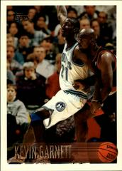 Kevin Garnett #45 Basketball Cards 1996 Topps Prices