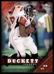 T.J. Duckett #9 Football Cards 2005 Upper Deck Prices