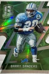 Barry Sanders [Neon Green Die Cut] #89 Football Cards 2016 Panini Spectra Prices