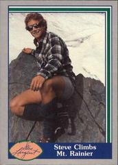 Steve Climbs MT. Rainier Football Cards 1989 Pacific Steve Largent Prices