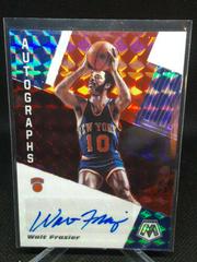 Walt Frazier Basketball Cards 2019 Panini Mosaic Autographs Prices