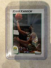 Eddie Johnson Basketball Cards 1991 Hoops Prices
