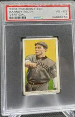 Barney Pelty [Vertical Photo] #NNO Baseball Cards 1909 T206 Piedmont 350 Prices