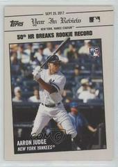 Aaron Judge Baseball Cards 2017 Topps Throwback Thursday Prices