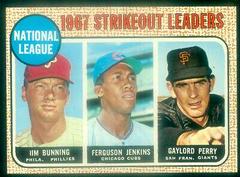 NL Strikeout Leaders #11 Baseball Cards 1968 Topps Prices