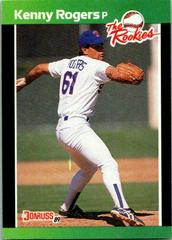 Kenny Rogers #13 Baseball Cards 1989 Donruss Rookies Prices