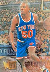 Greg Anthony #112 Basketball Cards 1995 Metal Prices