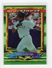 Andres Galarraga [Refractor] #35 Baseball Cards 1994 Finest Prices