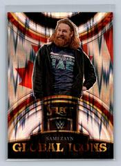 Sami Zayn [Flash] #2 Wrestling Cards 2023 Panini Select WWE Global Icons Prices