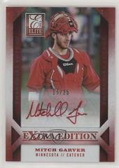 Mitch Garver [Signature] Baseball Cards 2013 Panini Elite Extra Edition Prices