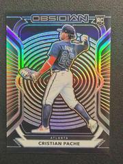 Cristian Pache #3 Baseball Cards 2021 Panini Chronicles Obsidian Prices