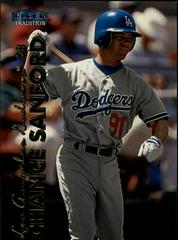 Chance Sanford #U36 Baseball Cards 1999 Fleer Update Prices
