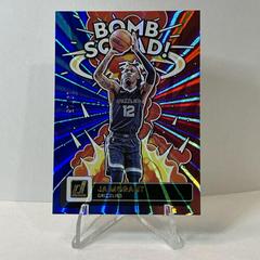 Ja Morant [Red Blue Laser] #2 Basketball Cards 2022 Panini Donruss Bomb Squad Prices