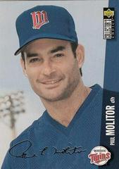 Paul Molitor [Silver Signature] #600 Baseball Cards 1996 Collector's Choice Prices