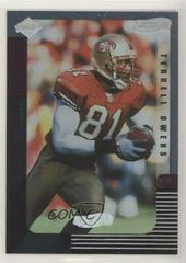 Terrell Owens [Galvanized] #110 Football Cards 1999 Collector's Edge Supreme Prices