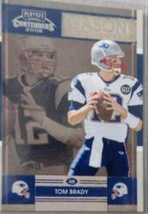 Tom Brady [Playoff Ticket] Football Cards 2008 Playoff Contenders Prices