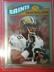 Deuce McAllister #TB22 Football Cards 2005 Topps Chrome Throwbacks Prices