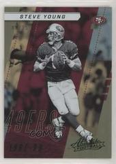 Steve Young [Spectrum Green] Football Cards 2017 Panini Absolute Prices