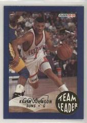 Kevin Johnson Basketball Cards 1992 Fleer Team Leaders Prices
