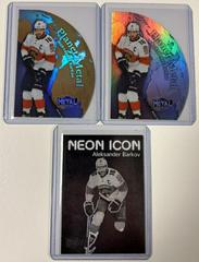 Aleksander Barkov [Gold] Hockey Cards 2021 Skybox Metal Universe Neon Icon Prices