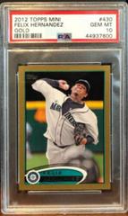 Felix Hernandez [Gold] #430 Baseball Cards 2012 Topps Mini Prices