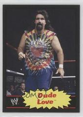 Dude Love [Black] Wrestling Cards 2012 Topps Heritage WWE Prices