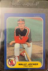 Wally Joyner #U-59 Baseball Cards 1986 Fleer Update Prices