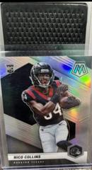 Nico Collins [Silver] #330-V Football Cards 2021 Panini Mosaic Rookie Variations Prices