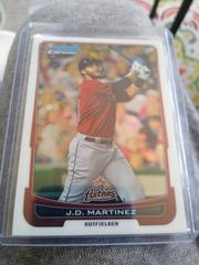 J. D. Martinez #68 Baseball Cards 2012 Bowman Chrome Prices