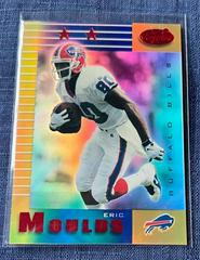 Eric Moulds [Mirror Gold] Football Cards 1999 Leaf Certified Prices