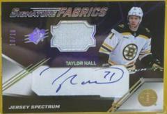 Taylor Hall [Spectrum] #SF-TH Hockey Cards 2022 SPx Signature Fabrics Prices