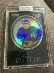 Billy Butler [Black Refractor] #BSBBU Baseball Cards 2005 Bowman Sterling Prices