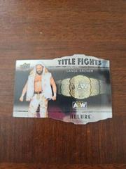 Lance Archer #TF-12 Wrestling Cards 2022 Upper Deck Allure AEW Title Fights Prices