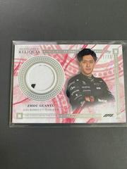 Zhou Guanyu [Red] Racing Cards 2023 Topps Eccellenza Formula 1 Reliquia Prices